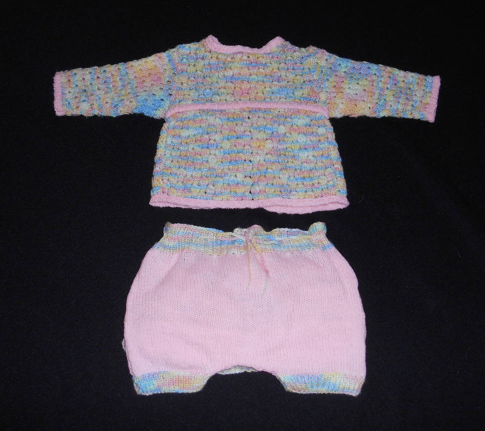 Brassière Und Wollshorts Für Die Geburt von FantaisiesSonia