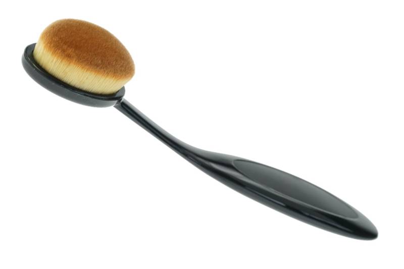 Fantasia Beauty Foundationpinsel Make-up Bürste, Kopf oval mittel, Länge: 14,8 cm, 1 tlg., Superdichtes, weiches Synthetik-Haar, Vegan von Fantasia Beauty