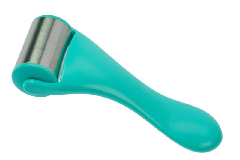 Fantasia Beauty Gesichtsmassagegerät Ice-Roller mit Edelstahl-Rolle gefüllt mit Kühlperlen Länge: 17 cm, 1-tlg., frischt die Gesichtshaut auf, festigt die Haut, kühlt bei Sonnenbrand von Fantasia Beauty