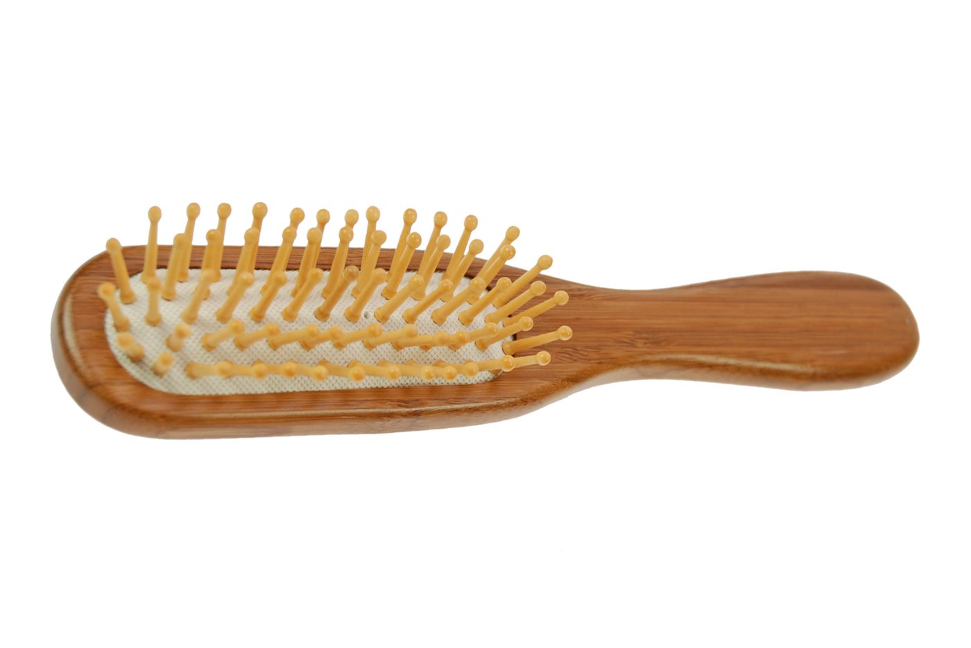 Fantasia Beauty Haarbürste Haarbürste, Bambus-Holz, Holzstifte mit Noppen, 21 x 4 cm, 1-tlg., Bambus-Holz, Vegan von Fantasia Beauty