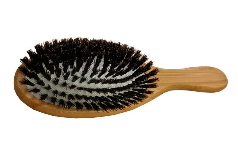 Fantasia Beauty Haarbürste Haarbürste, Bambus-Holz, mit Naturborste, 23 x 6,5 cm, 1-tlg. von Fantasia Beauty