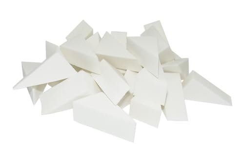 Fantasia 21010 Becher Make-up Schwamm weiß 50 Stück von Fantasia