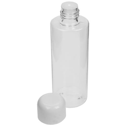 Fantasia - Kosmetik-Flasche, Kunststoff, weißer Deckel, für 100 ml, Ø 3,8 cm, Höhe 11,5 cm von Fantasia