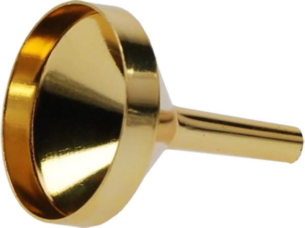 Fantasia Parfümtrichter - Metall, gold Ø 2,5 cm, Höhe: 3,5 cm von Fantasia