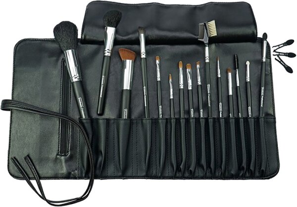 Fantasia Pinsel-Set "Professional" 14- teilig + 3 Ersatz-Applikatoren in Tasche von Fantasia