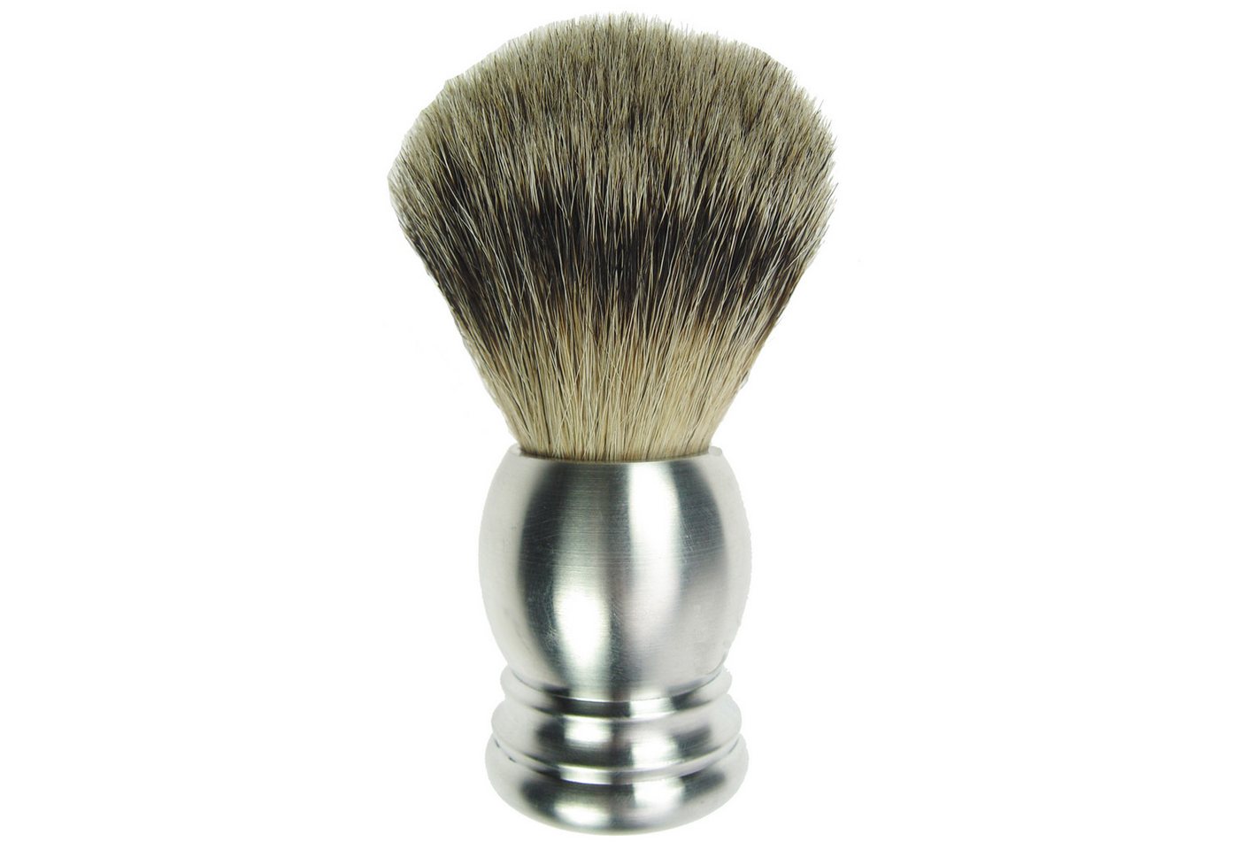 Fantasia Beauty Rasierpinsel Rasierpinsel, reines Aluminium, 1 tlg., Silberspitz Dachshaar von Fantasia Beauty