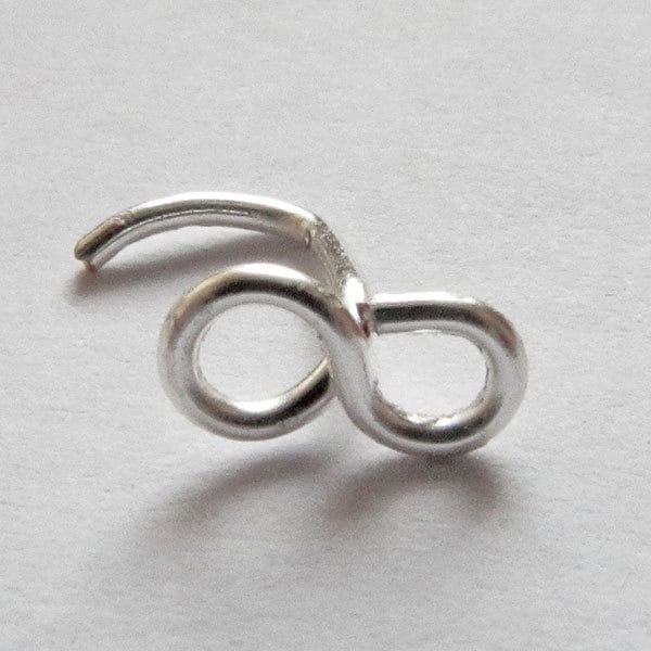 Versilberter Infinity Nasenring - 20 Gauge Versilberter Infinity Nasenring - 20 Gauge von Fantasidea