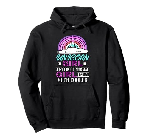 Cooleres Einhorn Mädchen Regenbogen Fantasie Stil Pullover Hoodie Cooleres Einhorn Mädchen Regenbogen Fantasie Stil Pullover Hoodie von Fantasie Einhorn Spaß Humor Vibes