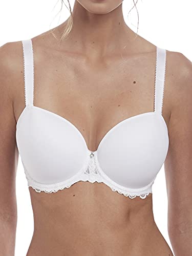 Fantasie Memoir Moulded T-Shirt Underwire BH mit J-Hook BH Schutzhülle Damen, weiß, 85H von Fantasie