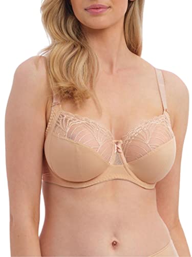 Fantasie Damen Adelle Bügel seitlicher Unterstützung BH mit voller Abdeckung, Durchsichtig, Natürliches Beige, 70F von Fantasie