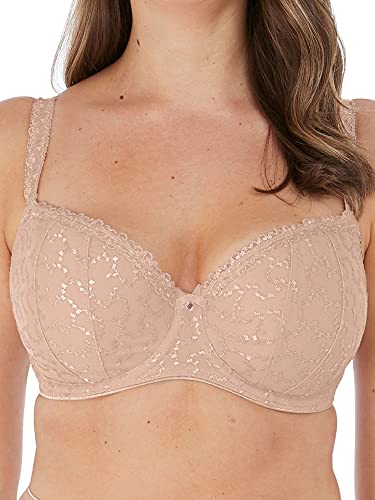 Fantasie Damen Ana Underwire Padded Half Cup Bra Gepolsterter BH, Naturfarben/Beige, 70F von Fantasie