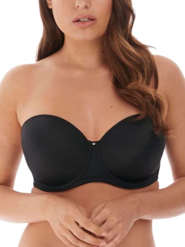 Fantasie Damen Aura Moulded Underwire Multi-Way Strapless Bra T-Shirt BH, schwarz, 70DD von Fantasie