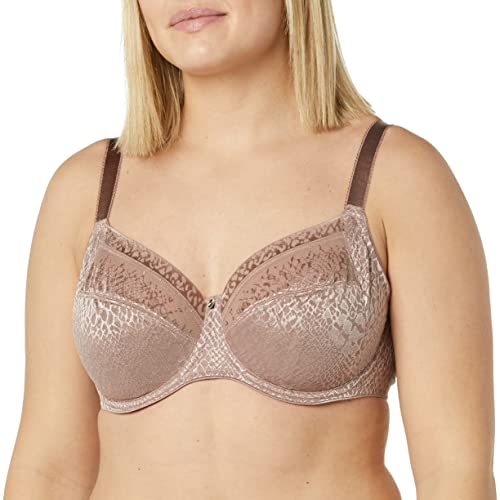 Fantasie Damen Envisage Bügel Seitlicher Stütze BH mit voller Abdeckung, Durchsichtig, Taupe, 65E von Fantasie