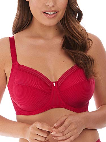 Fantasie Fusion Damen Bügel-BH mit seitlicher Unterstützung, rot, 70H von Fantasie