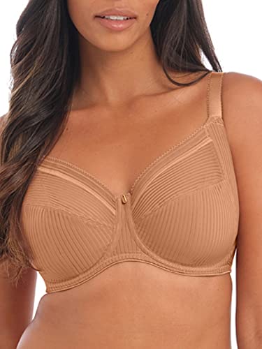 Fantasie Damen Fusion Bügel Seitlicher Stützfunktion BH mit voller Abdeckung, Undurchsichtige, Zimt, 80E von Fantasie
