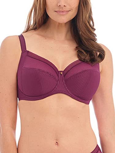 Fantasie Damen Fusion Bügel seitlicher Stützung BH mit voller Abdeckung, Black Cherry, 65D von Fantasie