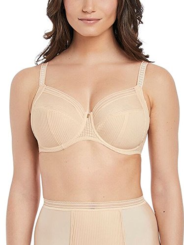 Fantasie Damen Fusion Underwire Full Cup Side Support Bra BH mit voller Abdeckung, Sand, 90E von Fantasie