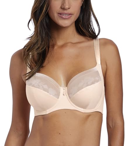 Fantasie Damen Illusion Underwire Side Support Full Coverage Bra Vollschalen BH, Naturfarben/Beige, 70G von Fantasie