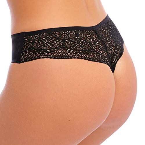 Fantasie Damen Lace Ease Invisible Brazilian Tangahöschen, Black, Einheitsgröße von Fantasie