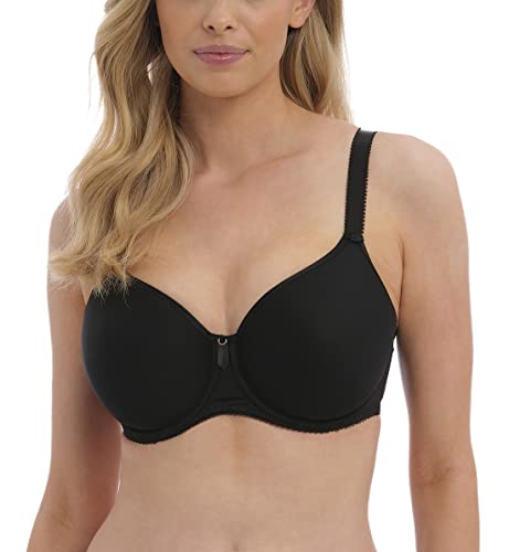 Fantasie Damen Rebecca Essentials Bügel, geformt T-Shirt-BH, schwarz, 85D von Fantasie