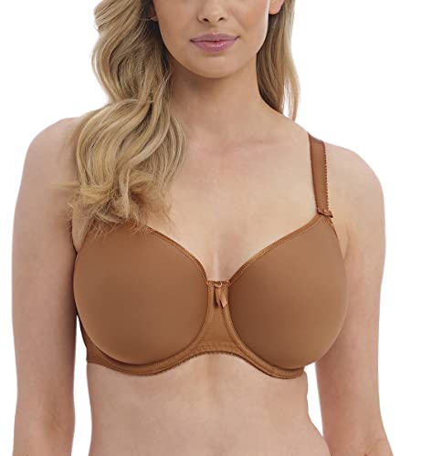 Fantasie Damen Rebecca Essentials geformter Spacer-Bügel T-Shirt-BH, Undurchsichtige, Zimt, 90H von Fantasie