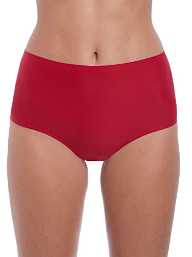 Fantasie Damen Smoothease Nahtloser vollständiger Bedeckung Slip, rot, Einheitsgröße von Fantasie