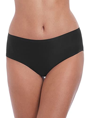 Fantasie Damen Smoothease Nahtloser Mittelhoher Slip, Schwarz, Einheitsgröße von Fantasie