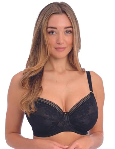 Fantasie Fusion Lace Side Support Bra, Schwarz, 90G von Fantasie