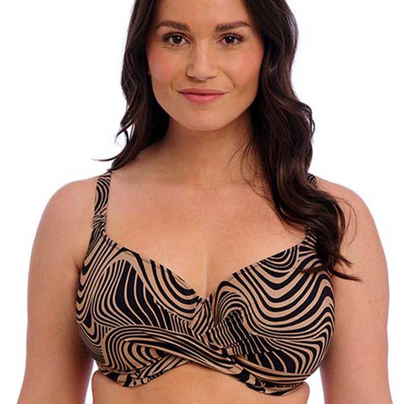 Fantasie Pemba Island Bikinioberteil mit Bügel, Braun, Größe: 85H, Damen von Fantasie