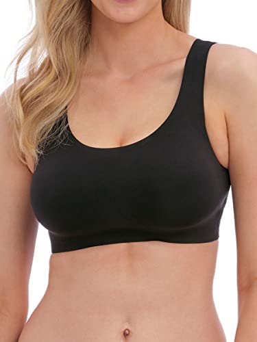 Fantasie Smoothease Bralette zum Überziehen mit weichen Körbchen, Schwarz, M von Fantasie
