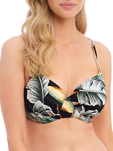 Fantasie - Bikinioberteil mit Bügel, Bamboo Grove Jet – 90F, Schwarz von Fantasie