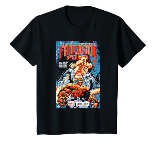 Kinder Fantastic Four Comic Cover T-Shirt Kinder Fantastic Four Comic Cover T-Shirt von Fantastic Four