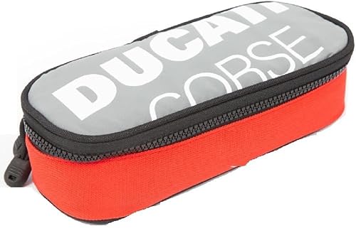 Fantastiko Schuletui kompatibel mit Ducati Organisiert Stifthalter leer 22 x 10 x 6 cm + Schlüsselanhänger Würfel, rot, Mäppchen Fantastiko Schuletui kompatibel mit Ducati Organisiert Stifthalter leer 22 x 10 x 6 cm + Schlüsselanhänger Würfel, rot, Mäppchen von Fantastiko