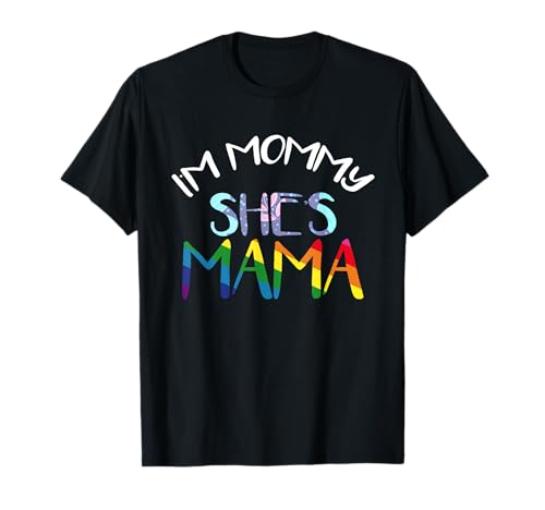 Lesbische Mutter Gay Pride Ich bin Mama, sie ist Mama LGBT T-Shirt Lesbische Mutter Gay Pride Ich bin Mama, sie ist Mama LGBT T-Shirt von Fantastische schwule LGBT-Shirts