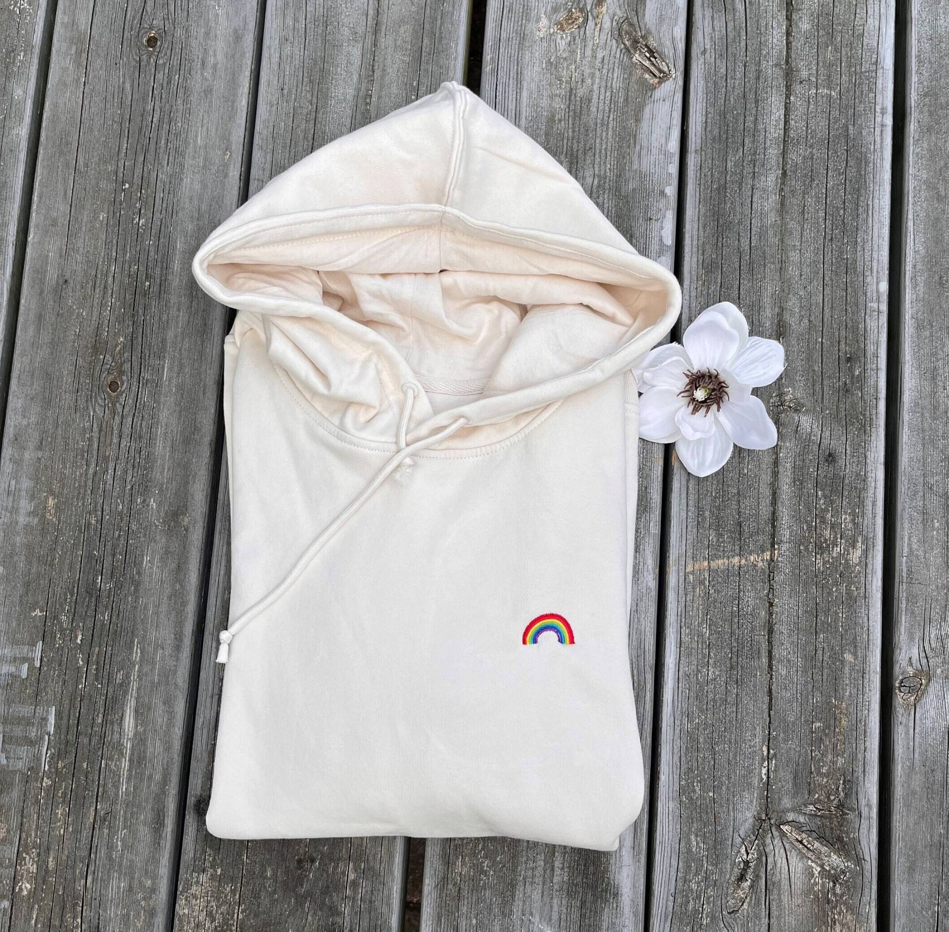 Hoodie Mit Stickerei Regenbogen Hoodie Mit Stickerei Regenbogen von Fantastixx