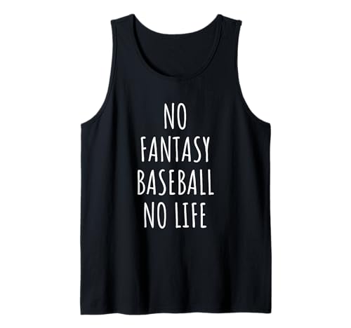 Fantasy Baseball Lover Herren Damen Kinder Tank Top von Fantasy Baseball Lovers Gifts Idea