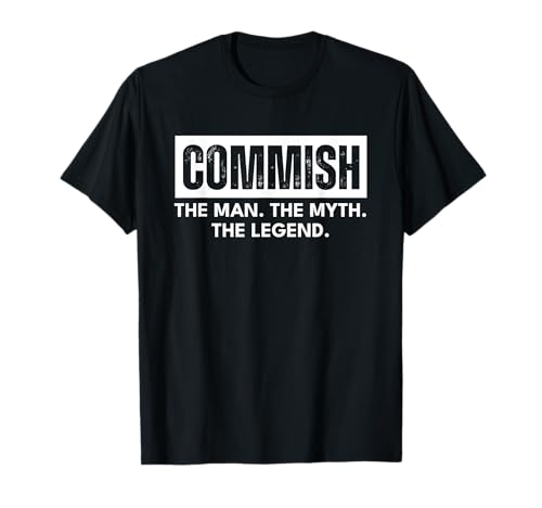 Fantasy Football Commish Commissioner Man Myth Legend Funny T-Shirt Fantasy Football Commish Commissioner Man Myth Legend Funny T-Shirt von Fantasy Football Commish Man Myth T-Shirts for Men