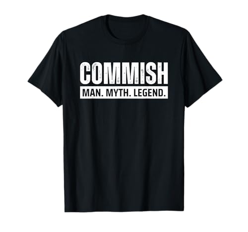 Fantasy Football Commish Commissioner Man Myth Legend Funny T-Shirt Fantasy Football Commish Commissioner Man Myth Legend Funny T-Shirt von Fantasy Football Commish Myth Man T-Shirts for Men