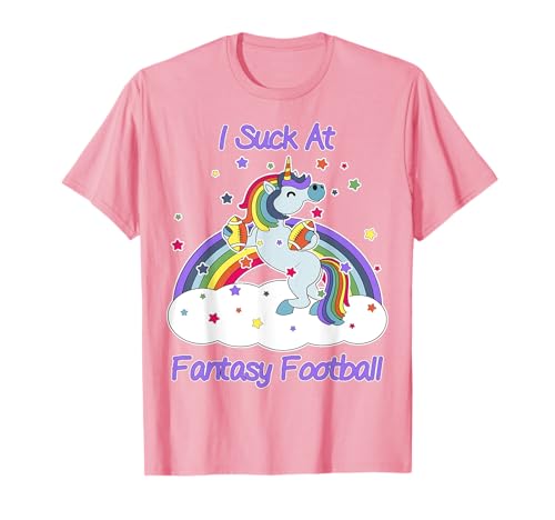 I Suck at Fantasy Football Unicorn Rainbow Loser Shirt Men T-Shirt I Suck at Fantasy Football Unicorn Rainbow Loser Shirt Men T-Shirt von Fantasy Football Loser Shirts