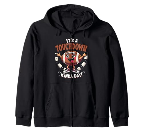 It's A Touchdown Kinda Day Fantasy-Football-Saison Damen Kapuzenjacke von Fantasy Football Player Commisioner Gifts Men