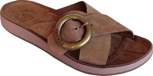 Fantasy Sandals - Flex Sole Technology - Entdecken Sie den BUBBLE EFFECT - Leichte und weiche Ledersandalen NATALIE - MOKKA 39 Fantasy Sandals - Flex Sole Technology - Entdecken Sie den BUBBLE EFFECT - Leichte und weiche Ledersandalen NATALIE - MOKKA 39 von Fantasy Sandals