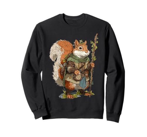 Fantasy Eichhörnchen Druide für Männer Sweatshirt Fantasy Eichhörnchen Druide für Männer Sweatshirt von Fantasy Squirrel Druid Co