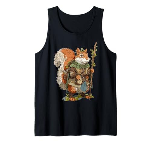 Fantasy Eichhörnchen Druide für Männer Tank Top Fantasy Eichhörnchen Druide für Männer Tank Top von Fantasy Squirrel Druid Co