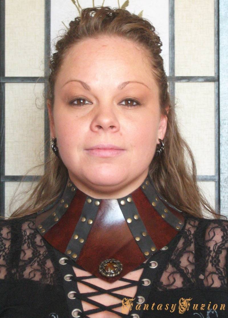 steampunk Victorian Gothic Vampir Leder High Neck Edel Korsett Halsberge steampunk Victorian Gothic Vampir Leder High Neck Edel Korsett Halsberge von FantasyFuzion
