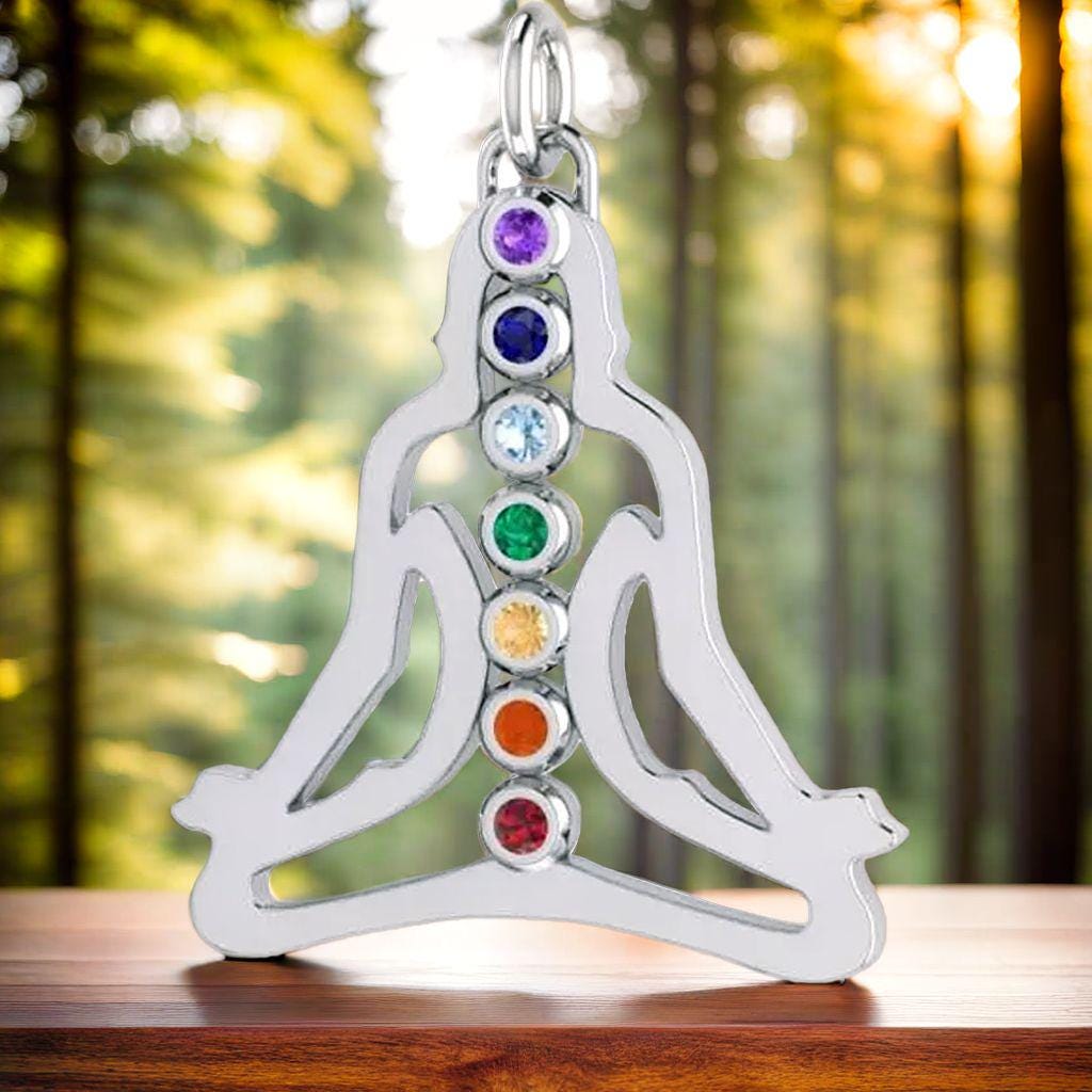sterlingsilber Buddha, Anhänger Mit Edelsteinen sterlingsilber Buddha, Anhänger Mit Edelsteinen von FantasySilverCom
