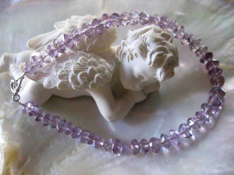 Armband Amethyst Rondelle Und 925Er Silber Armband Amethyst Rondelle Und 925Er Silber von FanyRey