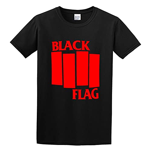 Black Flag Band T-Shirt Black Unisex Mens Tees XL von FaosTEQ
