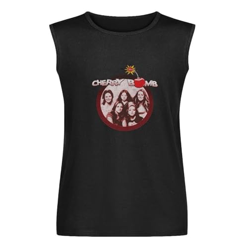 The Runaways Cherry Bomb Punk Vest Tank T-Shirt Black Unisex Mens Sleeveless Tops Tees XL The Runaways Cherry Bomb Punk Vest Tank T-Shirt Black Unisex Mens Sleeveless Tops Tees XL von FaosTEQ