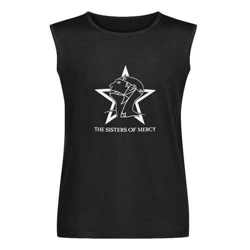 The Sister Mercy Vest Tank T-Shirt Black Unisex Mens Sleeveless Tops Tees M The Sister Mercy Vest Tank T-Shirt Black Unisex Mens Sleeveless Tops Tees M von FaosTEQ