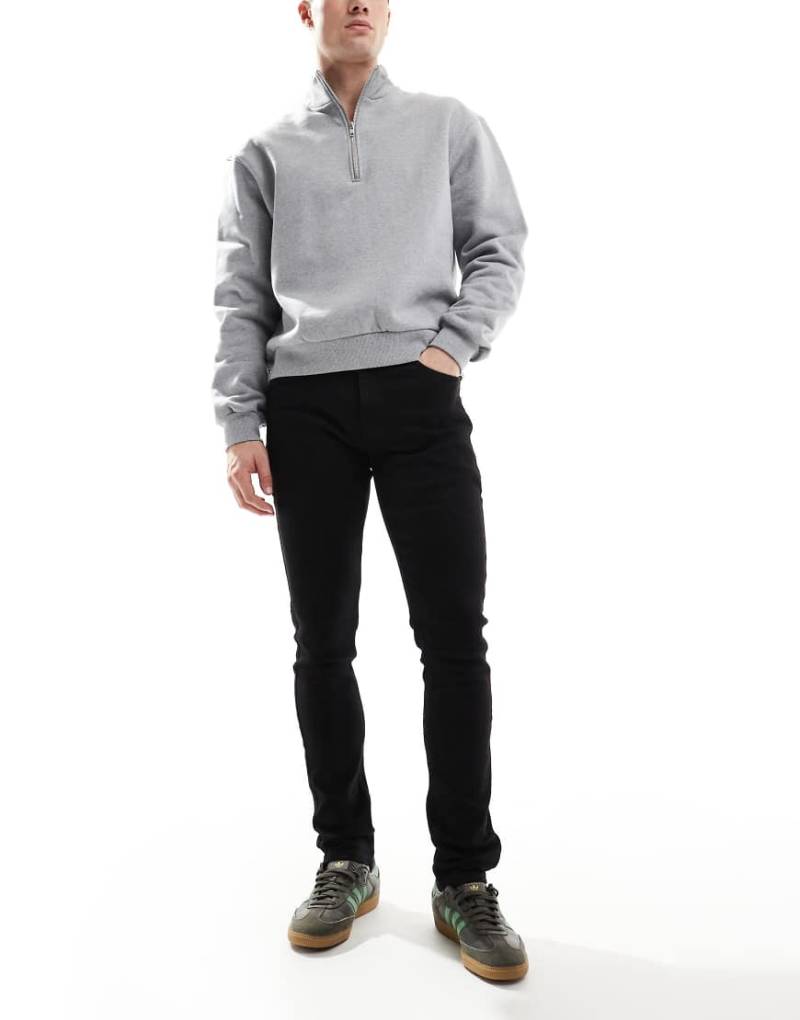 Farah - Drake - Jeans mit engem Schnitt in Schwarz Farah - Drake - Jeans mit engem Schnitt in Schwarz von Farah